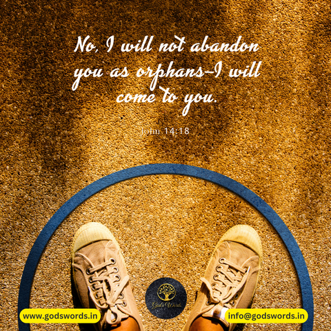 I will not abandon you