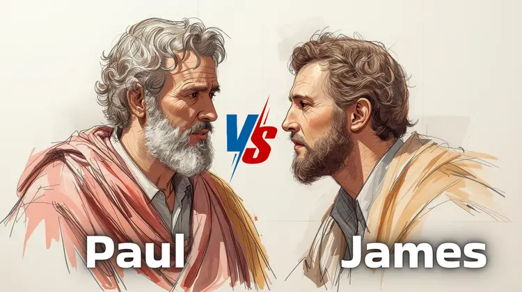 Paul vs James